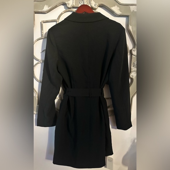 Abercrombie & Fitch Crepe Blazer Dress Size Large Tall - Picture 3 of 7